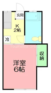 神奈川県秦野市北矢名【アパート】の間取り