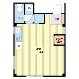 一番ビル【3階】の間取り