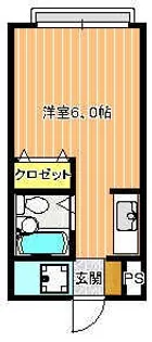 フラットハセガワ【3階】の間取り