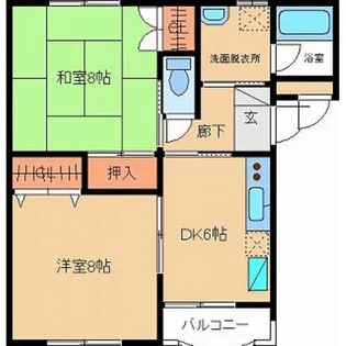 フォルトナート B棟【3階】の間取り