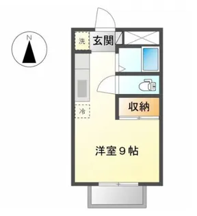 ラ・メゾン【2階】の間取り
