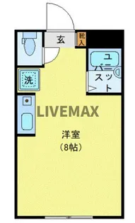 ルネコートお花茶屋【2階】の間取り