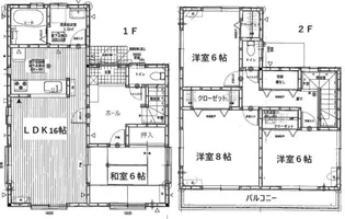 岐阜県岐阜市茜部寺屋敷1【一戸建】の間取り