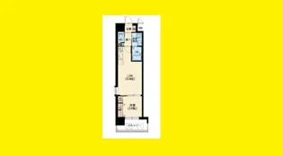 スプランディッド江坂DUE【4階】の間取り