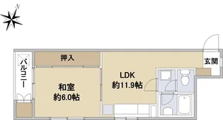 メゾンド青葉【3階】の間取り