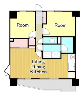 ハイラーク高崎 1201【12階】の間取り