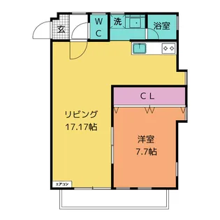 NEXTON西岡崎 EAST (ネクストン西岡崎イースト)【2階】の間取り