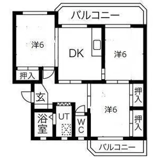 コーポあいはら【2階】の間取り