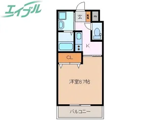 ルシエール【1階】の間取り
