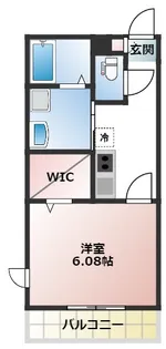 フォレストメゾン府中桜通り【2階】の間取り