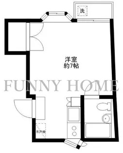 ハイム芳美【2階】の間取り