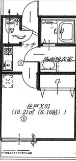 ラフィーナさがみ野【1階】の間取り