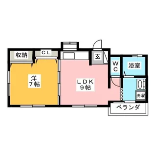 パビリオントーカイIII【1階】の間取り