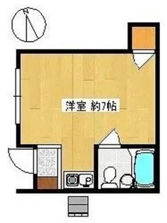 リンナン目白ガーデン【1階】の間取り