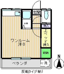さくらハイツ【2階】の間取り