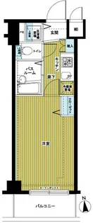 東京都中野区上高田4【マンション】の間取り