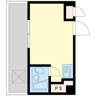 プレジデントハイツ五反田【10階】の間取り