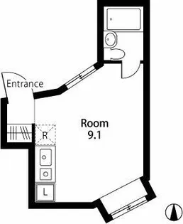 Blanc.Noix II【2階】の間取り