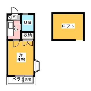 湘南台ドミール21A【2階】の間取り