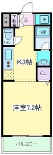 大阪府大阪市住吉区山之内3【マンション】の間取り