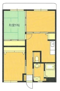 ファミリーマンション河畑II【2階】の間取り
