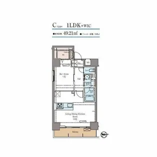 東京都台東区台東2【マンション】の間取り
