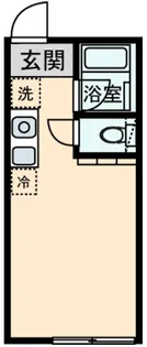 シティハイム ヨシノ【2階】の間取り