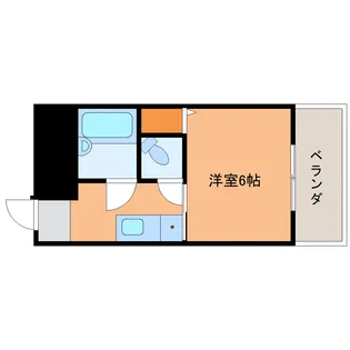 エスポワール西京極【2階】の間取り