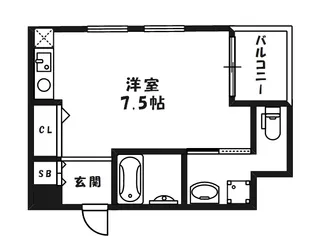 K’s place【2階】の間取り