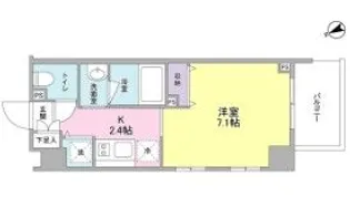 スタイリオ元住吉【7階】の間取り