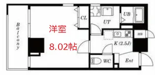 東京都品川区南大井3【マンション】の間取り