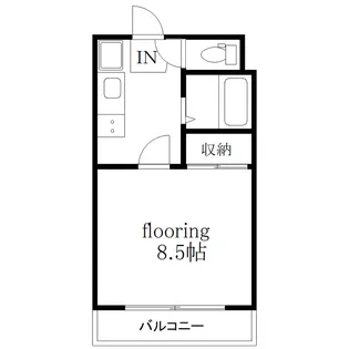 IRIEyamatomachi【1階】の間取り