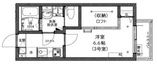 KEIAI RESIDENCE 北越谷III【2階】の間取り