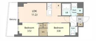 S-RESIDENCE北綾瀬awesome【3階】の間取り