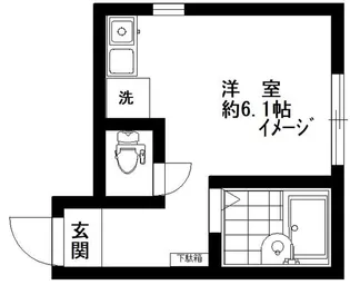 G・Aヒルズ菊名II【1階】の間取り