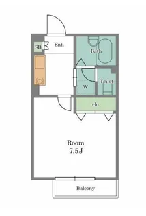 セジュールヤマ【2階】の間取り