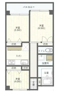 湯島 マンションサマリア【4階】の間取り