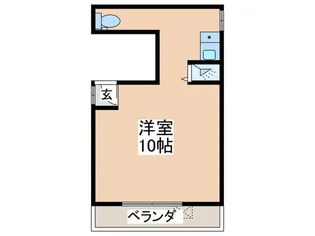 仮)北巽にある秘密の部屋【2階】の間取り