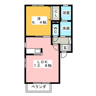 プレミール【2階】の間取り