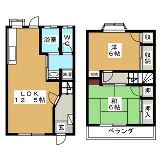 神奈川県藤沢市辻堂元町2【一戸建】の間取り