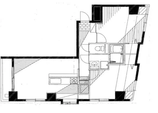 東京都台東区東上野5【マンション】の間取り