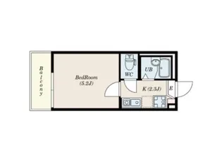 東京都品川区大井4【アパート】の間取り