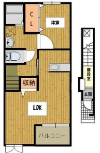 グレイス・カルム【2階】の間取り