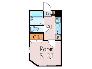ホワイトヴィラ碑文谷【3階】の間取り
