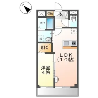 Grand Raffine【5階】の間取り