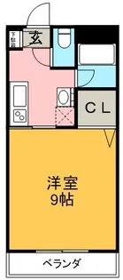 ヴィラデアッシュ【2階】の間取り