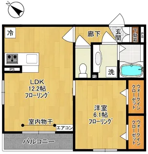 メゾン リーブル【2階】の間取り