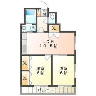 レナジア大倉【3階】の間取り