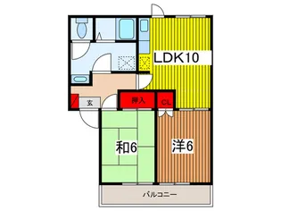 コートカスピア.【1階】の間取り