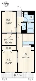 スターブルマンション春日部【3階】の間取り